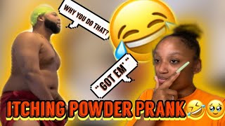 Itching Powder Prank On Boyfriend🤣  Funniest Prank Ever❗️ Vlogmas 🎄Day 14 [upl. by Yetac]