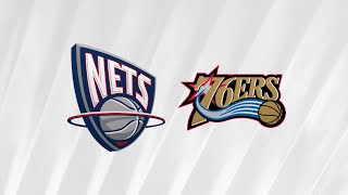 New Jersey Nets v Philadelphia 76ers  Kobe Era  NBA 2K24 [upl. by Agnola]