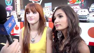 Bella Thorne amp Pia Mia Talk Shake It Up At Cars 2 Premiere [upl. by Hajar783]