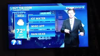 Austin Chaney weather update for DaytonOhio whio tv [upl. by Ahsima]