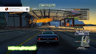 Burnout Paradise Remastered  Complete all 10 Island freeburn Challenges Trophy [upl. by Leonardi]