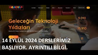 Deneyap Teknoloji Atölyeleri Yarın Eğitime Başlıyor  Ücretsiz Whatsapp Kanal Linki [upl. by Leola354]