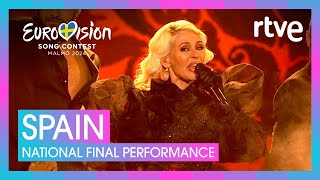 Nebulossa  ZORRA  Spain 🇪🇸  National Final Performance  Eurovision 2024 [upl. by Essile]