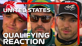 Drivers React After Qualifying  2024 United States Grand Prix [upl. by Athene503]