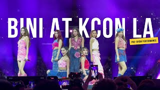 Bini at Kcon LA 2024Full Performance and Greetings [upl. by Aynav]