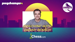 Coaching with Danny Rensch  CROKEYZ Chess [upl. by Graig218]