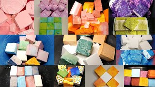 100 crunchy and crispy gymchalk blocks from CrumbleBumbleASMR gymchalkasmr satisfying relax [upl. by Enniotna]