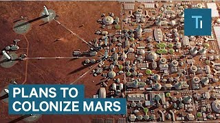 Watch Elon Musk Reveal SpaceXs Most Detailed Plans To Colonize Mars [upl. by Guglielma]