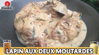 Recette de lapin aux 2 moutardes [upl. by Aryc441]