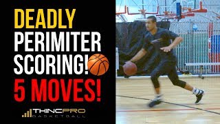 Top 5  PERIMETER SCORING Basketball Moves to KILL Your Defenders and Score More Points [upl. by Namyh]