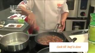 Recipe Cottage Pie  Unilever Food Solutions Arabia [upl. by Leonardi]