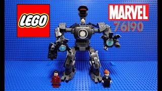 LEGO MARVEL IRON MAN IRON MONGER MAYHEM 76190 479pcs RETIRED DEC 2022 [upl. by Yllor344]