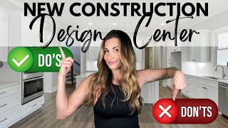 😍 Design Center Appointment  Design Center Tips  Tips For New Construction Homes [upl. by Marlene222]