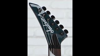 Hockey Stick Headstock Jackson Rhodes RRX24 Black Camo [upl. by Hillhouse]