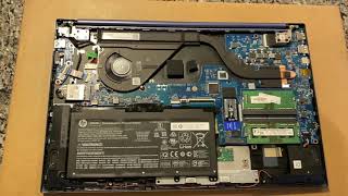 How to upgrade the Ram and NVME SSD on a HP 15z Laptop [upl. by Clift]