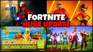 HUGEEE Fortnite Update TOMORROW 💥 Everything You NEED To Know About It [upl. by Notnel]