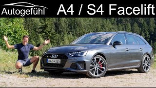 Audi A4 Facelift FULL REVIEW S4 Avant driving 2020  Autogefühl [upl. by Dyna]