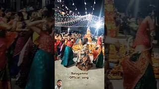 Bathukamma Song  bathukamma bathukammadjsongs trending folksong shorts [upl. by Rramed]