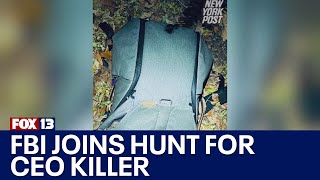 Backpack found in hunt for United Healthcare CEO killer  FOX 13 Seattle [upl. by Manus340]