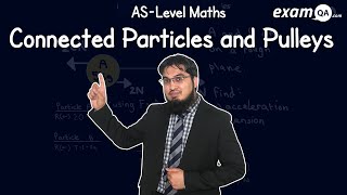 Connected Particles and Pulleys  ASLevel Maths [upl. by Bach516]