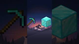 Minecraft diamond pickaxe vs all blocks mincraft edit [upl. by Henarat]