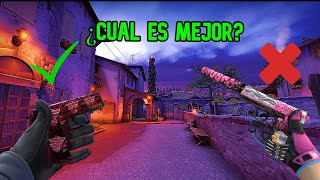 USP vs P2000 ¿Cuál es la mejor pistola en CSGO Análisis y comparativa [upl. by Gilpin]