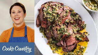 How to Make Beef Chuck Roast with Horseradish Parsley Sauce [upl. by Sinnelg]