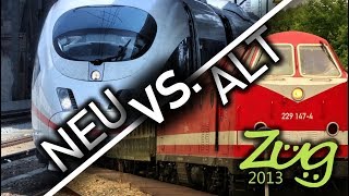 Eisenbahn Zeitreise 1998 vs 2019  Eine DOKU von Zug2013 [upl. by Stanislas738]