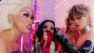 Brigiding FIGHTS Minty Fresh UNTUCKED DRAMA  Drag Race Philippines Reaction [upl. by Anirod]