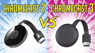 Chromecast 2 Vs Chromecast 3 Unboxing  Review  Conexión [upl. by Kruse]