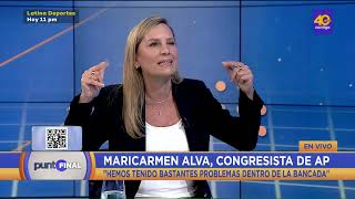 🟠🔵 Maricarmen Alva en entrevista quotHabía que poner orden no a costa de muertesquot [upl. by Bierman]