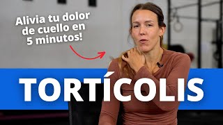 Técnica para aliviar tu dolor de cuello en 5 minutos  Para Tortícolis y dolor de cuello [upl. by Vigen865]