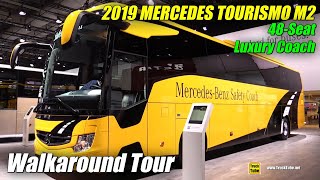 2019 Mercedes Tourismo M2 48Seat Luxury Coach  Exterior Interior Walkaround  2018 IAA Hannover [upl. by Ihcego360]