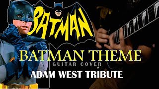 Batman 1966 Theme Metal Guitar Cover [upl. by Eerat]