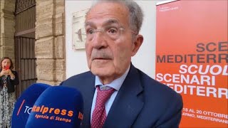 Prodi quotRiconquistare il ruolo del Mediterraneo nella politica europeaquot [upl. by Symer]