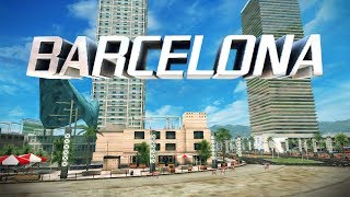 Asphalt 8 Airborne Barcelona FastestShortest Route  TipsampTricks [upl. by Seena]