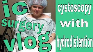 cystoscopy vlogInterstitial cystitis procedure [upl. by Broderic]