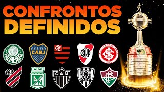 ⚽️ SORTEIO DAS OITAVAS DE FINAL DA CONMEBOL LIBERTADORES 2023  CONFRONTOS DEFINIDOS [upl. by Demaggio]