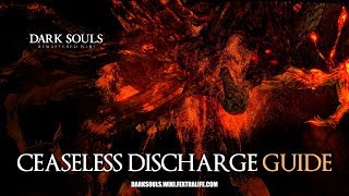 Ceaseless Discharge Boss Guide  Dark Souls Remastered [upl. by Ariuqahs448]