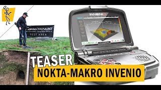 Détecteur NoktaMakro INVENIO  analyse des formes et profondeur [upl. by Bertila969]