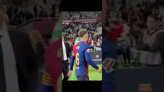 Barcelona 5 vs 1 Sevilla Fans welcome Gavi back after 348 days of injuryfootball barcelona [upl. by Denn]