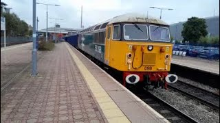 DCRGBRf stone trains at Aylesbury and Princes Risborough Inc 56098 240924 [upl. by Eirtemed74]