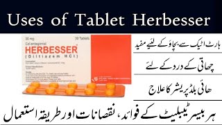 Tablet Herbesser 306090180 Mg uses in Urdu [upl. by Bathsheb822]