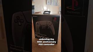 Unboxing the 30th anniversary PS5 Controller playstation [upl. by Einnij]