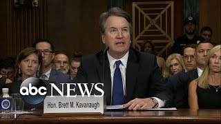 Brett Kavanaugh delivers opening statement at hearing [upl. by Georgina]