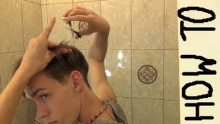 How to cut your own hair the WRONG way undercut [upl. by Straus]