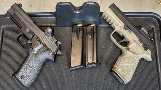 SIG Sauer P226 Extreme vs SIG Sauer P320 XCarry 9mm [upl. by Inahs]