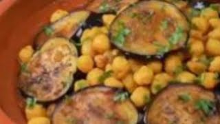 tagine with eggplant and chickpeas delicious and delicious 😋 [upl. by Janaye]