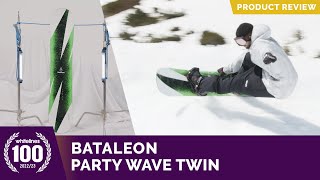 Bataleon Party Wave Twin 2023 Snowboard Review [upl. by Adnalro]