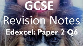 GCSE Edexcel English Language Paper 2 Question 6  Revision Notes [upl. by Polik]